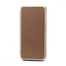 Чехол-книжка BF модельный (силикон/кожа) для Samsung Galaxy A12 розовый