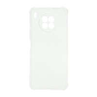 Чехол силиконовый противоударный для Huawei Honor 50 Lite/Nova 8i прозрачный
