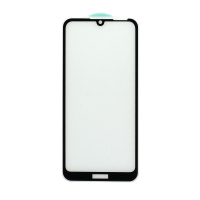 Защитное стекло 6D (T.M) для Huawei Honor 8A/Y6 2019 черное тех. пак