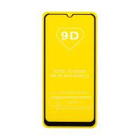 Защитное стекло Full Glass для Samsung Galaxy A12/A32 5G/M12 черное (Full GC) тех. пак