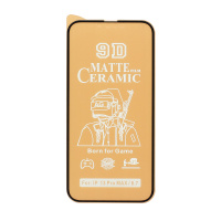 Защитная пленка Ceramic для Apple iPhone 13 Pro Max/14 Plus/6.7 матовая тех. пак
