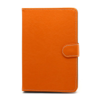 Чехол подставка универсальный для планшетов с 4-мя выдвижными креплениями 7" оранжевый