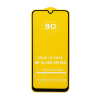 Защитное стекло Full Glass для Samsung Galaxy A20 (A205) черное (Full GC) тех. пак