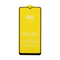 Защитное стекло Full Glass для Samsung Galaxy A22 (A225) черное (Full GC) тех. пак