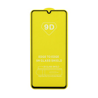 Защитное стекло Full Glass для Samsung Galaxy A41 (A415) черное (Full GC) тех. пак