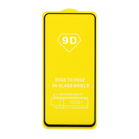 Защитное стекло Full Glass для Realme 6S черное (Full GC) тех. пак