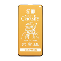 Защитная пленка Ceramic для Samsung Galaxy S10 матовая тех. пак