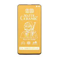 Защитная пленка Ceramic для Samsung Galaxy S10 Plus матовая тех. пак