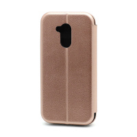 Чехол-книжка BF модельный (силикон/кожа) для Huawei Honor 10i/20e/20i розовый