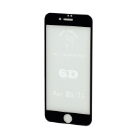 Защитное стекло 6D Premium для Apple iPhone 7/8/SE 2020 черное