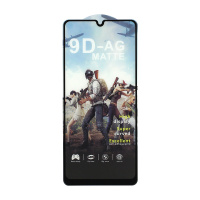 Защитное стекло MTB Matte для Samsung Galaxy A22/A31/A32 4G/A33/F22/M22/M32 4G черное тех. пак