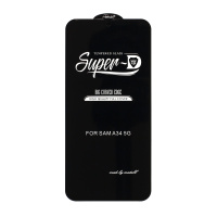 Защитное стекло MTB Super-D для Samsung Galaxy A34 черное тех. пак