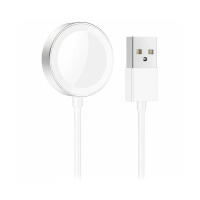 Универсальное беспроводное зарядное устройство для iWatch HOCO CW39 белое