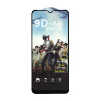 Защитное стекло MTB Matte для Xiaomi Redmi 9A/9C черное тех. пак