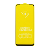 Защитное стекло Full Glass для Xiaomi Redmi Note 10T черное (Full GC) тех. пак