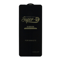 Защитное стекло MTB Super-D для Samsung Galaxy A21S черное тех. пак