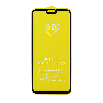 Защитное стекло Full Glass для Huawei Y8S черное (Full GC) тех. пак