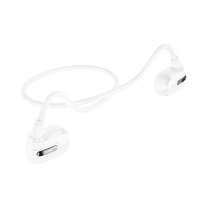 Наушники с микрофоном Bluetooth Hoco ES63 Graceful air conduction белые