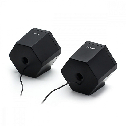 Компьютерная акустика Kisonli L-6060 (RGB подсветка) черная