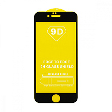 Защитное стекло Full Glass для Apple iPhone 6/6S черное (Full GC) тех. пак