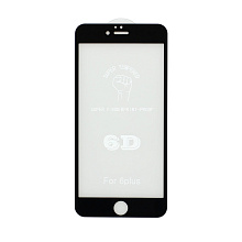 Защитное стекло 6D Premium для Apple iPhone 6 Plus/6S Plus черное