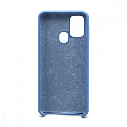 Чехол Silicone Cover Color для Samsung Galaxy M31 (010) синий