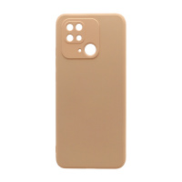 Чехол Silicone Case NEW ERA (накладка/силикон) для Xiaomi Redmi 10C светло розовый