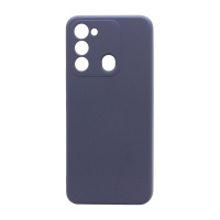 Чехол Silicone Case NEW ERA (накладка/силикон) для Tecno Spark 8C/9/Go 2022 серый