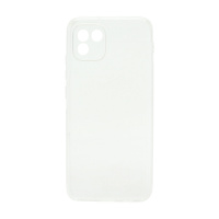 Чехол силиконовый для Samsung Galaxy A03 прозрачный