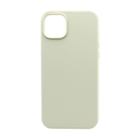 Чехол Silicone Case без лого для Apple iPhone 14 Plus/6.7 (полная защита) (011) бежевый