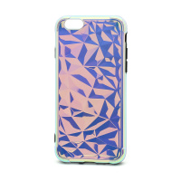 Чехол силиконовый PRISMA (галограмма одноцветная) для Apple iPhone 6/6S сиреневый