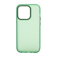 Чехол Metal Frame матовый для Apple iPhone 14 Pro/6.1 (005) зеленый