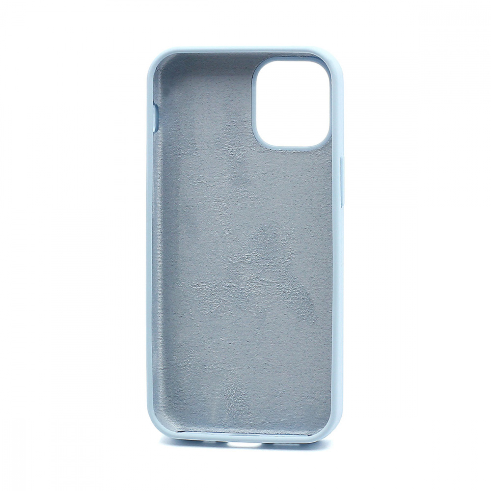 Чехол Silicone Case без лого для Apple iPhone 12 mini/5.4 (полная защита)  (043) голубой, купить в Новосибирске | Артикул: 199000 | Алло, мама