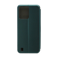 Чехол-книжка BF модельный (силикон/кожа) для Realme C31 зеленый
