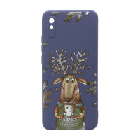 Чехол NEW ERA Winter для Xiaomi Redmi 9A (004) серый