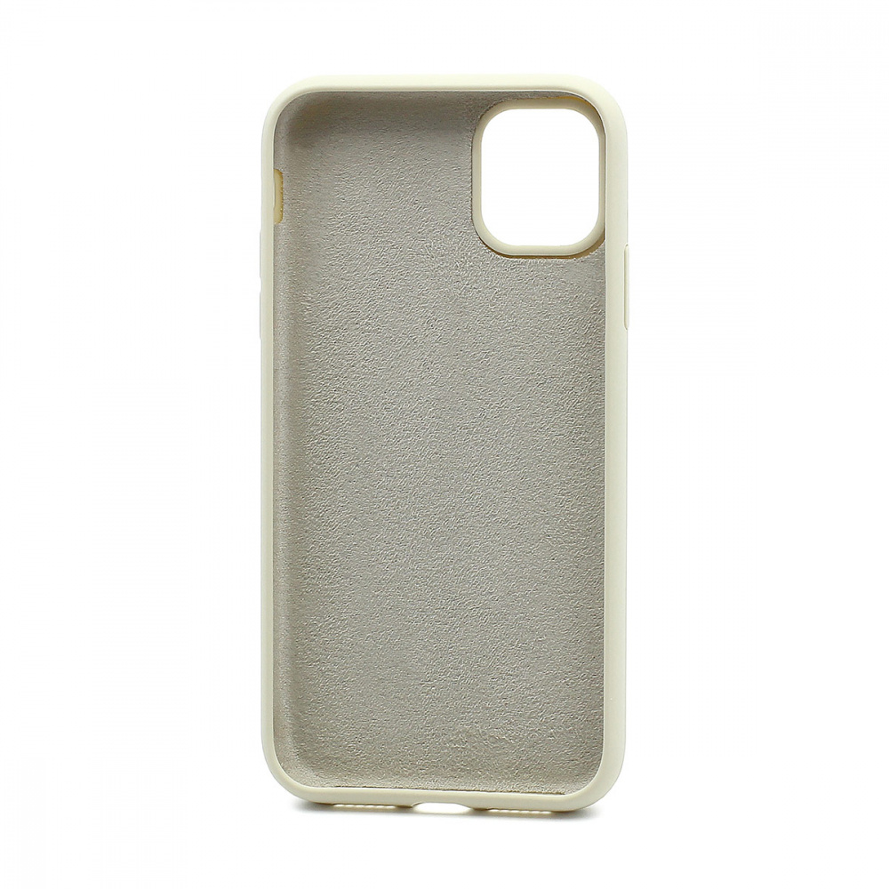 Чехол Silicone Case без лого для Apple iPhone 11/6.1 (полная защита) (011)  бежевый, купить в Новосибирске | Артикул: 198974 | Алло, мама