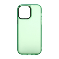 Чехол Metal Frame матовый для Apple iPhone 14 Pro Max/6.7 (005) зеленый