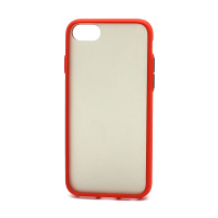 Чехол Shockproof Lite силикон-пластик для Apple iPhone 7/8/SE 2020 красно-черный