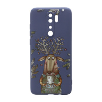 Чехол NEW ERA Winter для Xiaomi Redmi Note 8 Pro (004) серый