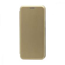 Чехол-книжка BF модельный (силикон/кожа) для Samsung Galaxy A33 золотистый