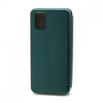 Чехол-книжка BF модельный (силикон/кожа) для Samsung Galaxy M51 зеленый