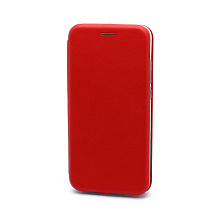 Чехол-книжка BF модельный (силикон/кожа) для Huawei Honor 9C/ P40 Lite E красный