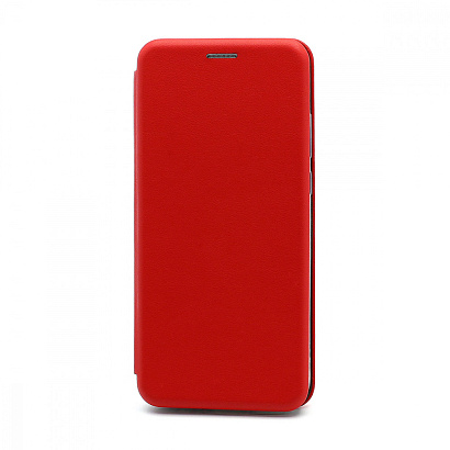 Чехол-книжка BF модельный (силикон/кожа) для Xiaomi Redmi 9C красный