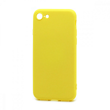 Чехол Silicone Case NEW ERA (накладка/силикон) для Apple iPhone 7/8/SE 2020 желтый