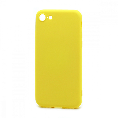 Чехол Silicone Case NEW ERA (накладка/силикон) для Apple iPhone 7/8/SE 2020 желтый