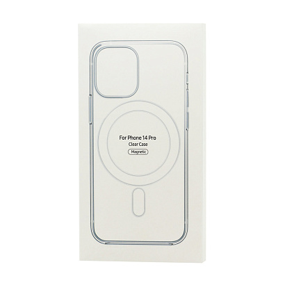 Чехол Clear Case для Apple iPhone 14 Pro/6.1 MSafe прозрачный
