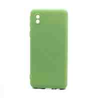 Чехол Silicone Case NEW ERA (накладка/силикон) для Samsung Galaxy A01 Core зеленый
