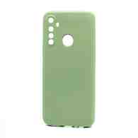 Чехол Silicone Case NEW ERA (накладка/силикон) для Realme 5/C3 зеленый