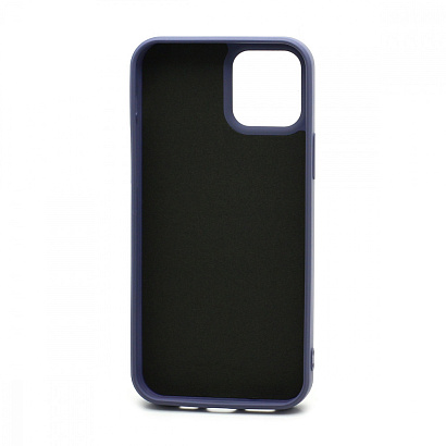 Чехол Silicone Case NEW ERA (накладка/силикон) для Apple iPhone 12/12 Pro/6.1 серый