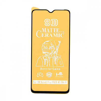 Защитная пленка Ceramic для Xiaomi Redmi 9T/Note 8 Pro/Poco M3 матовая тех. пак